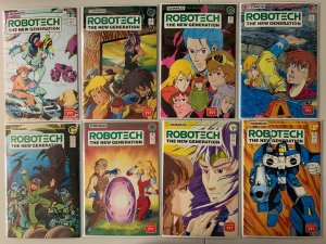 Robotech The New Generation Comico Comics lot #1-23 16 diff avg 6.0 (1985-88)