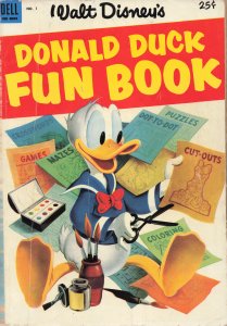 Donald Duck Fun Book #1 (1953) Donald Duck