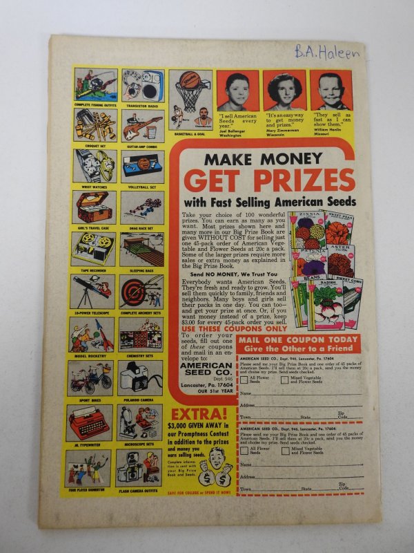 Marvel Super-Heroes #20 (1969) VG/FN Condition! 1/2 in spine split