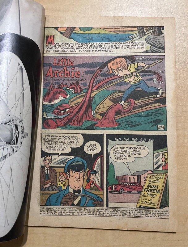 Little Archie #35 VG 4.0 Archie Comics 1965 
