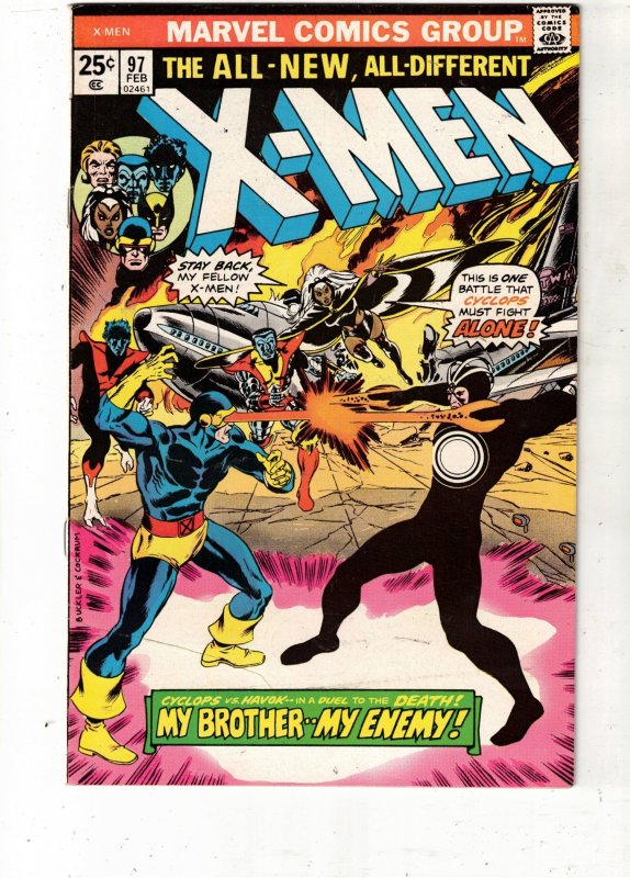 The X-Men #97 (1976) VF/NM PRICE DROP! 4th New X-Men! Havoc Cover Oregon CERT!