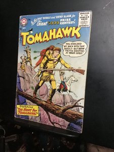 Z. Tomahawk #43 (1956) The hunt for Tomahawk! Mid grade! FN Wow!
