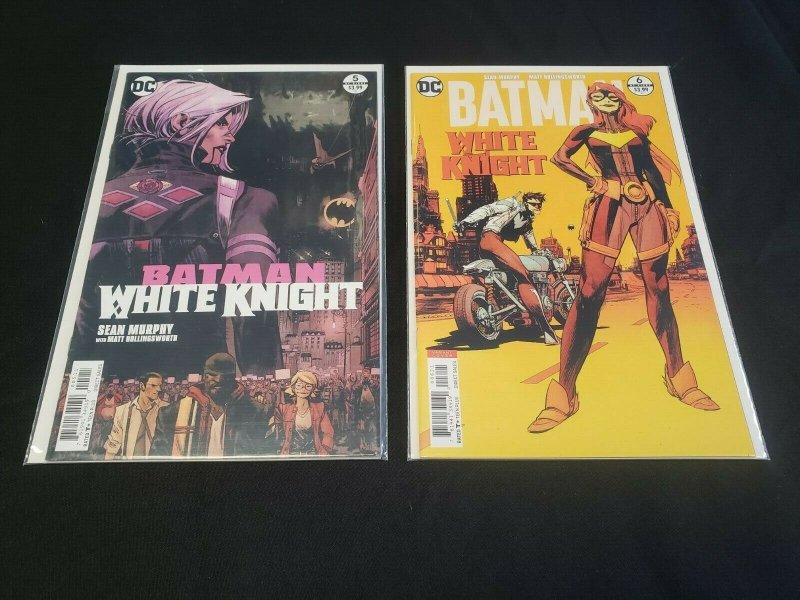 BATMAN: WHITE NIGHT 8PC (VF/NM) BAGGED & BOARDED, SEAN MURPHY 2017-18