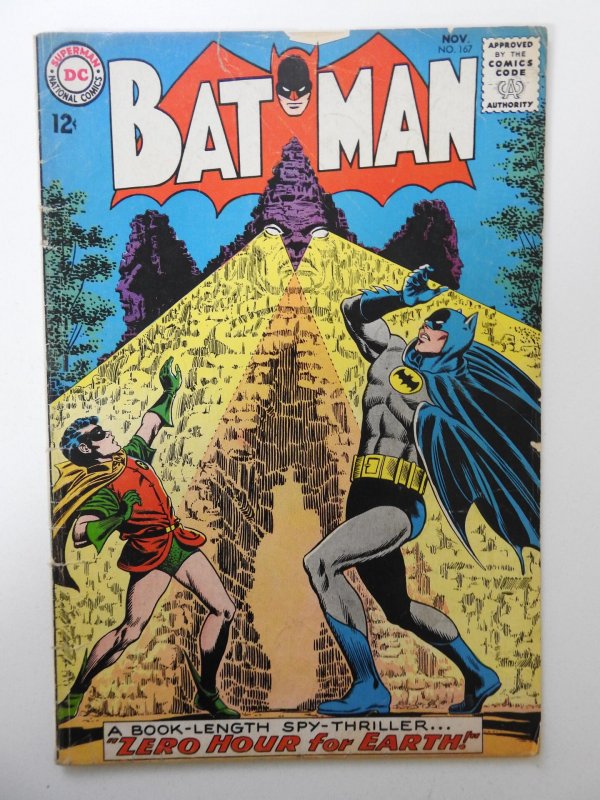 Batman #167 (1964) VG- Condition!