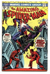 AMAZING SPIDER-MAN #136 comic book-MARVEL COMICS-GREEN GOBLIN VF- 