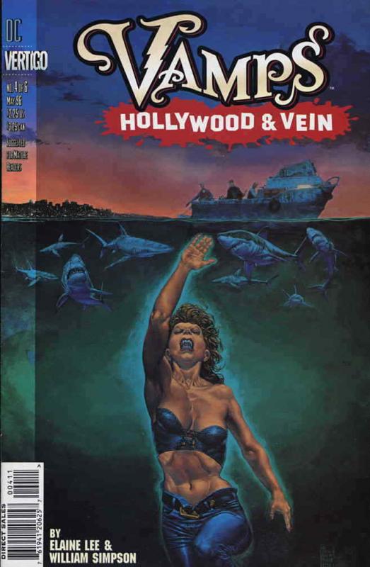 Vamps: Hollywood y vena #4 Muy Fino/casi Nuevo; DC/Vertigo | ahorra en tus envíos-detalles Insi 