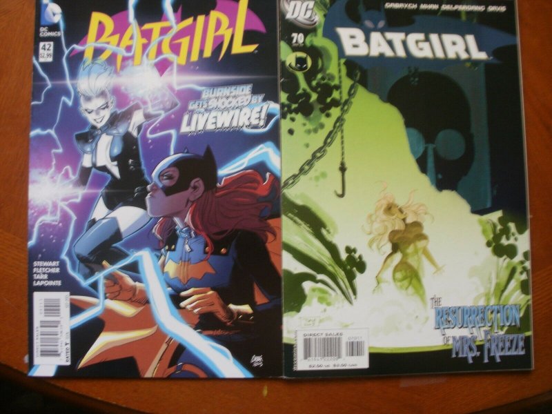 4 Near-Mint DC Comic: BATGIRL #32 #70 Dixon (2002 2006) & #41 #42 (2015) Stewart