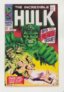The Incredible Hulk #102 (1968) Reproduction Cover, original interior