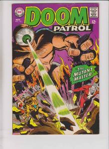 Doom Patrol #115 FN- november 1967 - the mutant master - silver age dc comics