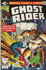 Ghost Rider # 53 Cover A VF+ Marvel 1981 [B5]