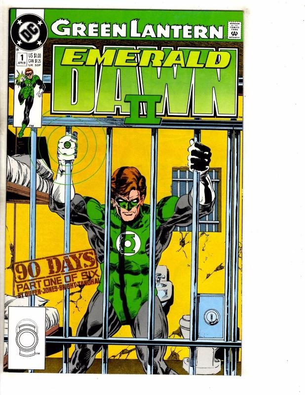 7 Green Lantern DC Comics Emerald Dawn # 1 4 (2) 5 + Emerald Dawn 2 # 1 6 4 PP16