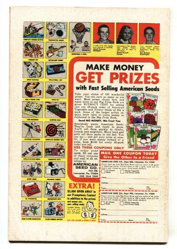 Silver Surfer #16 comic book 1970 Marvel-Mephisto FN/VF