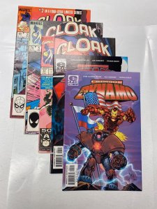 5 MARVEL EPIC comic books Cloak Dagger #2 5 17 Crimson Dynamo #4 5 58 KM18