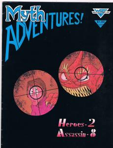 Myth Adventures! # 3 FN Warp Graphics Comics Hi-Res Scans Awesome Issue WOW!!!!!