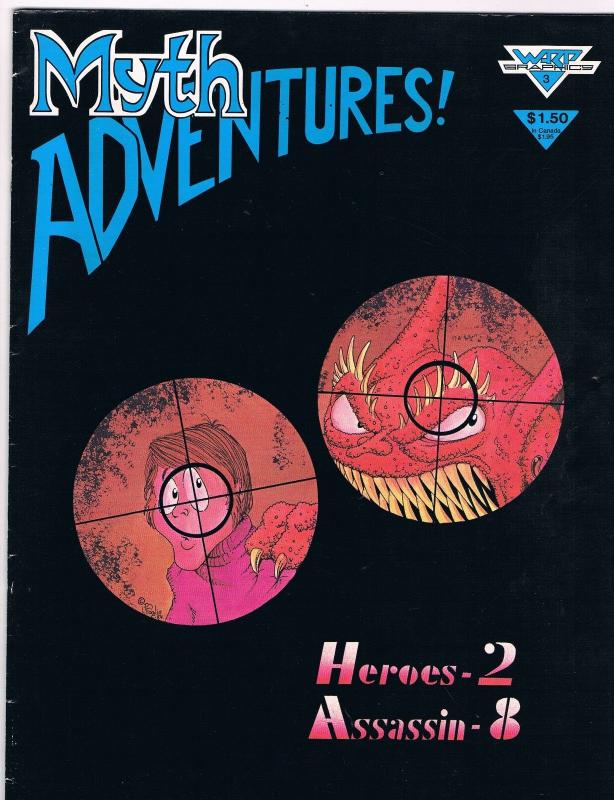 Myth Adventures! # 3 FN Warp Graphics Comics Hi-Res Scans Awesome Issue WOW!!!!!