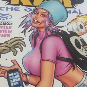 2022 Wondercon Edition Kim the Delusional Variant Signed by Bill McKay