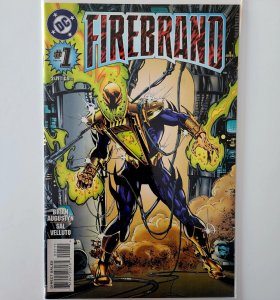 1996 DC Comics Firebrand #1 Comic Book Vintage First Issue 