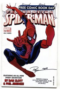 Free Comic Book Day Amazing-Spider-Man 2007-1st Jackpot-SIGNED!