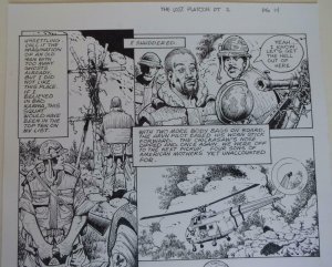 DON LOMAX Original Art, Vietnam Journal #8 pg 14, Brain Dead Horror,Caliber,2011