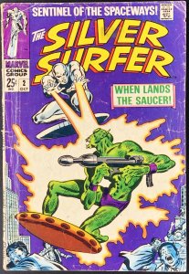 The Silver Surfer #2 (1968) G+