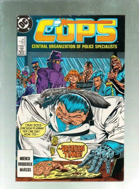 COPS #6, VF/NM, Law, Bad Guys, DC, 1988