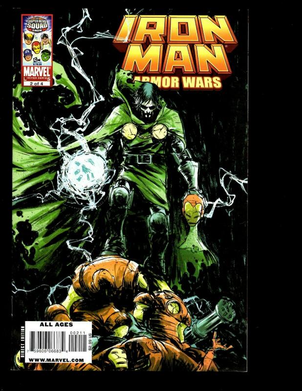 6 Comics Invincible Iron Man # 3 4 5 Armor Wars 1 2 Secret Invasion Skrulls SM2