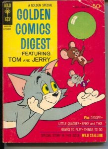 Golden Comics Digest #13 1970-Tom & Jerry-Droopy-VG