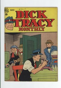 DICK TRACY MONTHLY #3 VG+  - The IRON MAN Story - VERY SCARCE ISSUE - 1948