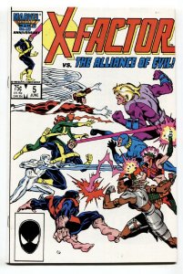 X-factor #5 1986-1st Apocalypse Cameo-high Grade-key NM-