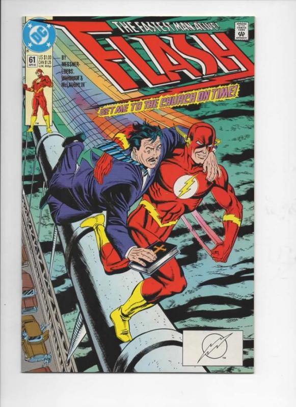 FLASH #61, VF/NM, Loebs, Fastest Man Alive, 1987 1992, more DC in store