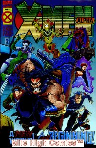 X-MEN ALPHA (1995 Series) #1 HOLOFOIL Near Mint Comics Book