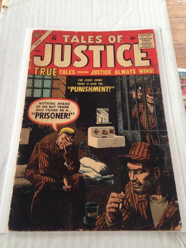 Tales Of Justice 63 GD/VG Atlas Crime