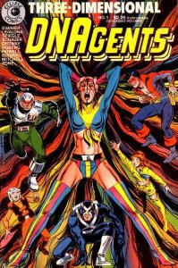 DNAgents  3-D #1, VF+ (Stock photo)