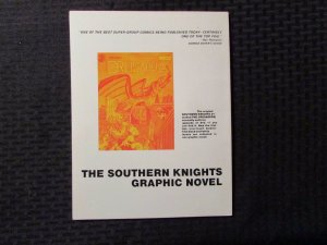 1986 SOUTHERN KNIGHTS Graphic Novel by Butch Guice FN+ 6.5 Comics Interview