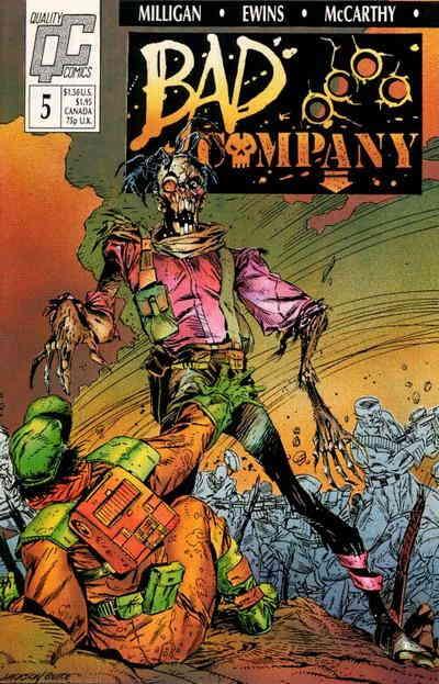 Bad Company #5 VF ; Fleetway Quality