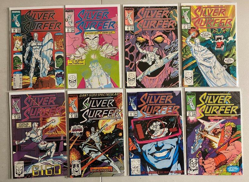 Silver Surfer lot #2-59 + 4 Annuals Marvel 2nd (avg 8.0) 48 diff (1987 to 1991)