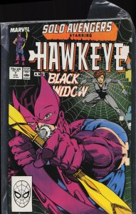 Solo Avengers #7 (1988) Hawkeye