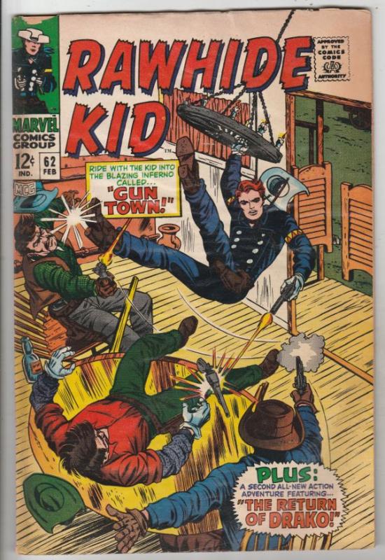 Rawhide Kid #62 (Feb-68) VG/FN Mid-High-Grade Rawhide Kid