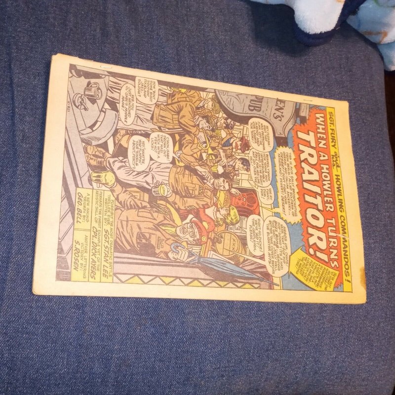 Sgt Fury And His Howling Comandos 8 Issue Silver Age Comics Lot Run Set...