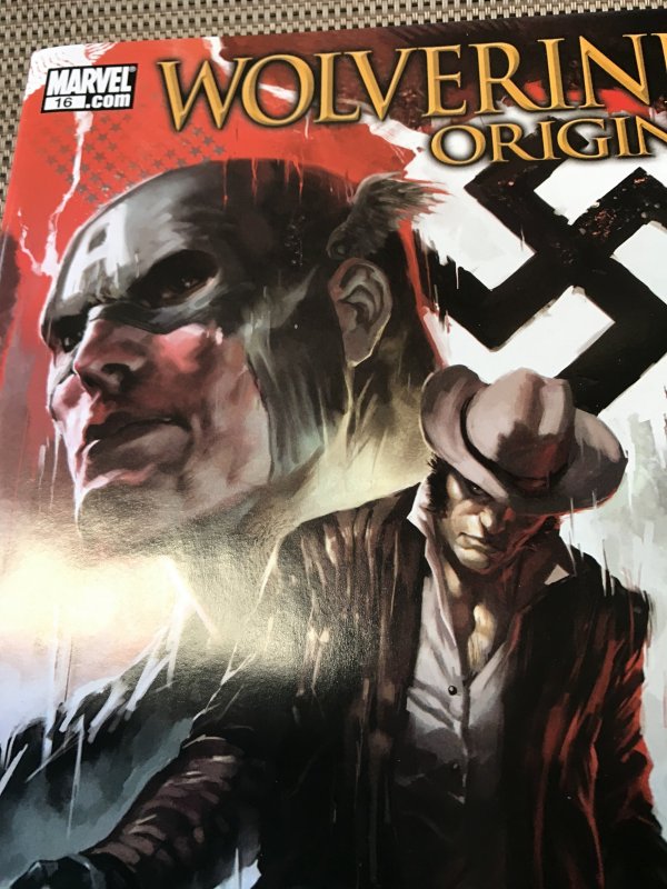 WOLVERINE ORIGINS #16 : Marvel 10/07 NM; Nazi, Captain America, Steve Dillon art