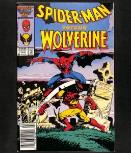 Spider-Man Vs. Wolverine #1 Newsstand Variant