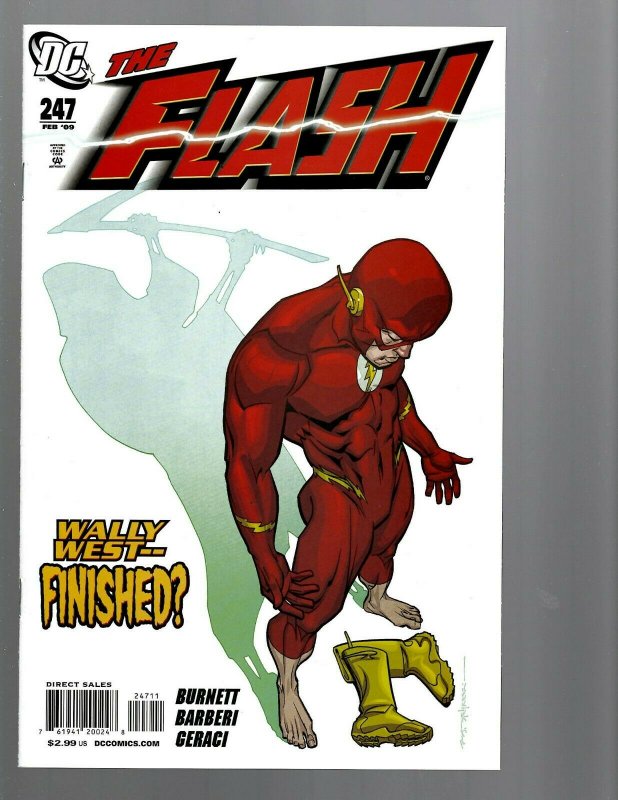 10 DC Comics The Flash # 238 239 240 241 242 243 244 245 246 247 J439