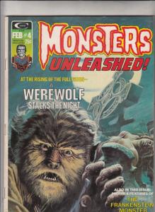 Monsters Unleashed Magazine #4 (Feb-74) VF/NM High-Grade 