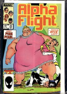 Alpha Flight #22 (1985) Alpha Flight [Key Issue]
