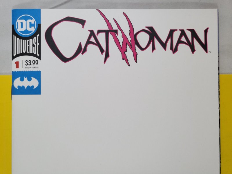 Catwoman #1 Blank Sketch Variant 2018 DC Comics