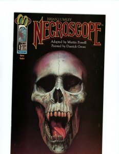 Necroscope #1A, 1B, 2 LOT  - Bob Eggleton Cover Daerick Gross Int (6.0/6.5) 1992