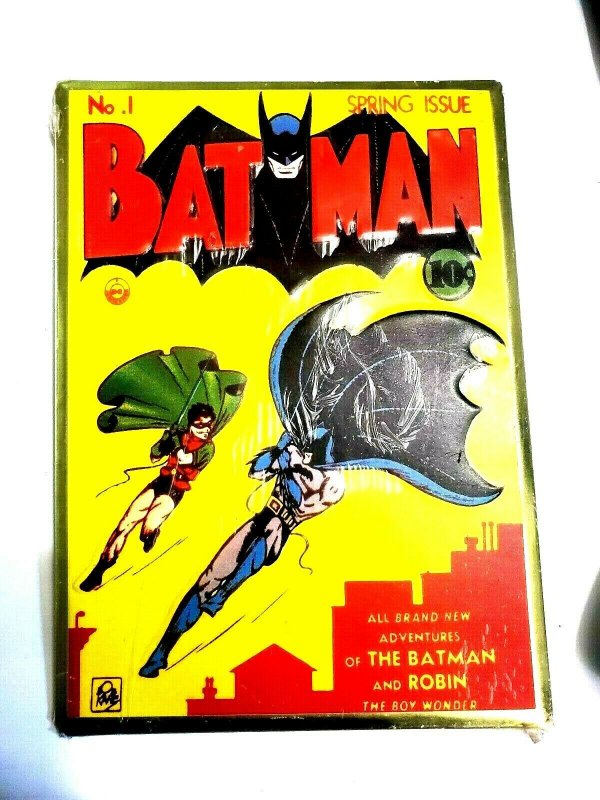 Batman #1 Comic Cover Metal Sign DC Comics Superhero 12.5 X 16 New