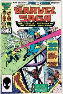 The Marvel Saga The Official History of the Marvel Universe #8 NM-