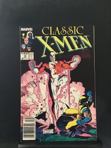 Classic X-Men #16 Newsstand Edition (1987)