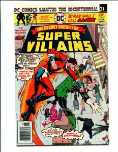 Secret Society of Super-Villains #2 - Green Lantern, Newsstand! (8.0/8.5) 1976
